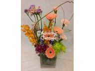 sweet flower in vase